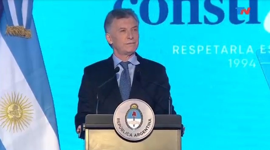 Macri: «Trabajamos mucho para que la política no intervenga en la justicia»