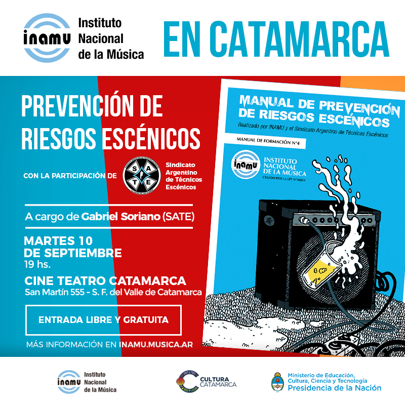 Curso de prevención de riesgos escénicos