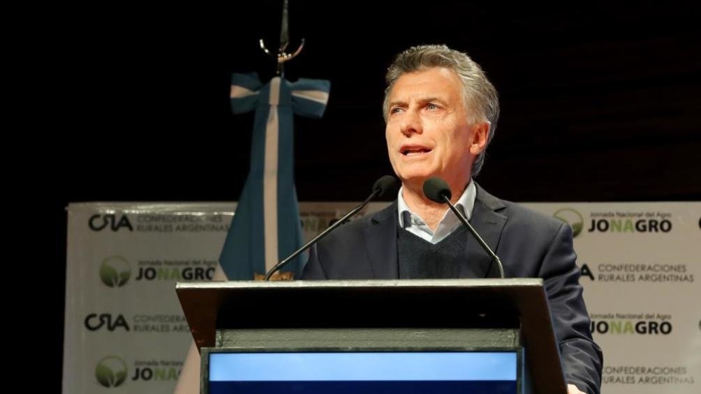 Mauricio Macri: «Más que nunca  necesitamos de ese empuje del campo»