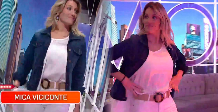 Mica Viciconte no niega el embarazo