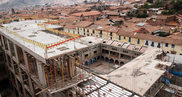 El Hotel Sheraton que estaba en construcción en Perú, deberá ser demolido por destruir muros Incas