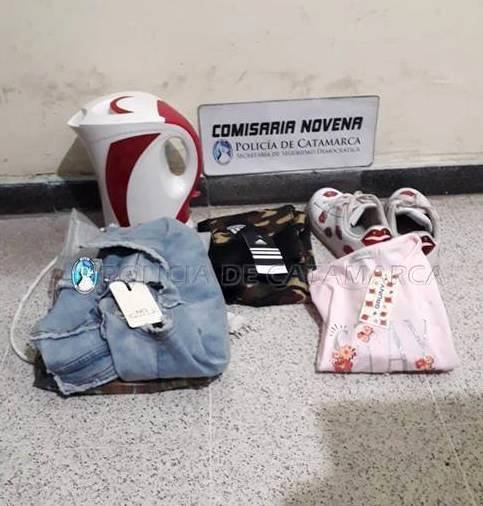Recuperan elementos sustraídos en la zona sur de la Capital