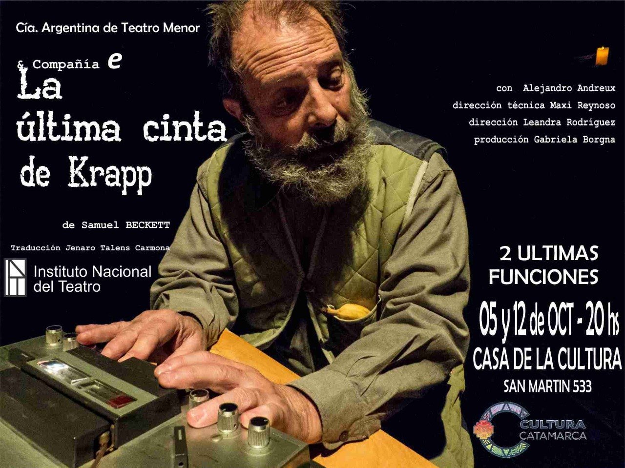 ESTE FIN DE SEMANA, FERIA DE DISEÑO Y TEATRO EN LA CASA DE LA CULTURA