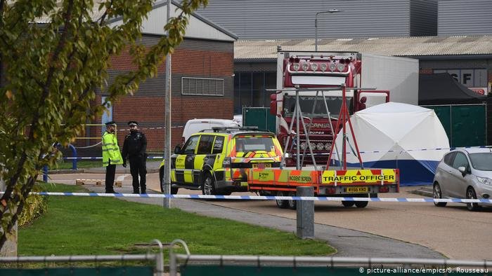 Londres: Encontraron 39 muertos en un camión