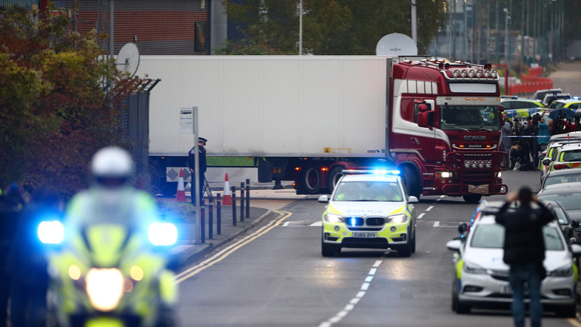Londres: Los 39 cadáveres hallados en un camión eran Chinos