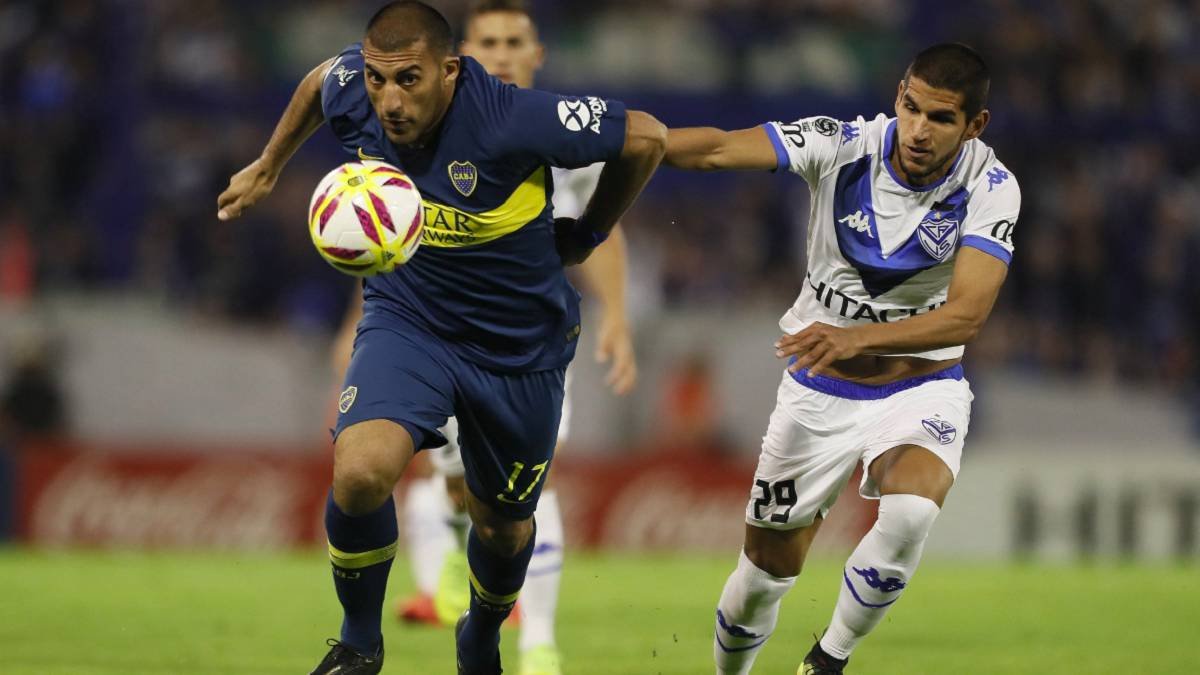 Mira Vélez Sarsfield - Boca Juniors en vivo