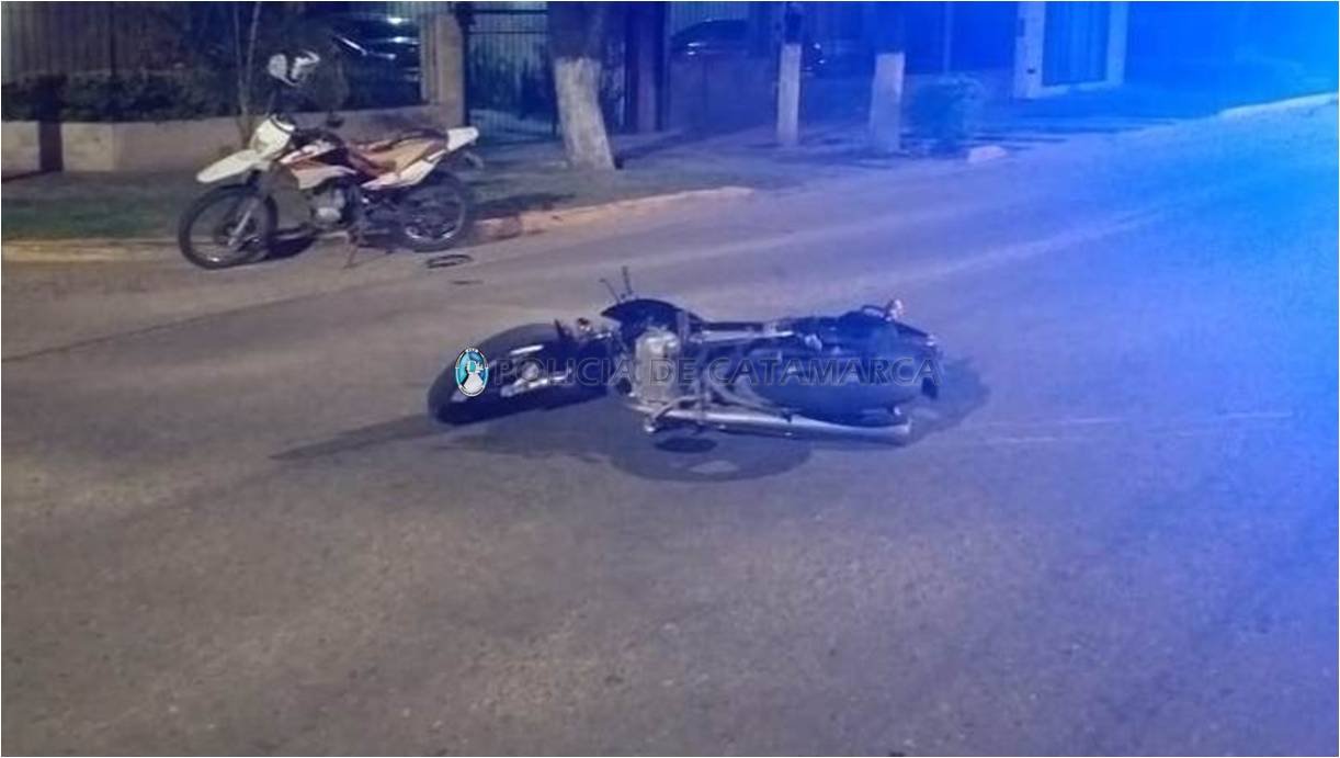 Motociclista lesionado en un siniestro vial en el sector este de la Capital