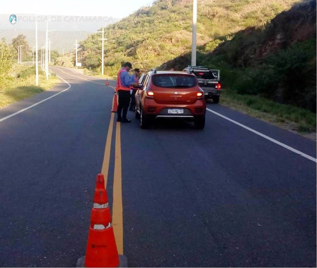 Operativo de control vehicular e identificación de personas en la Capital