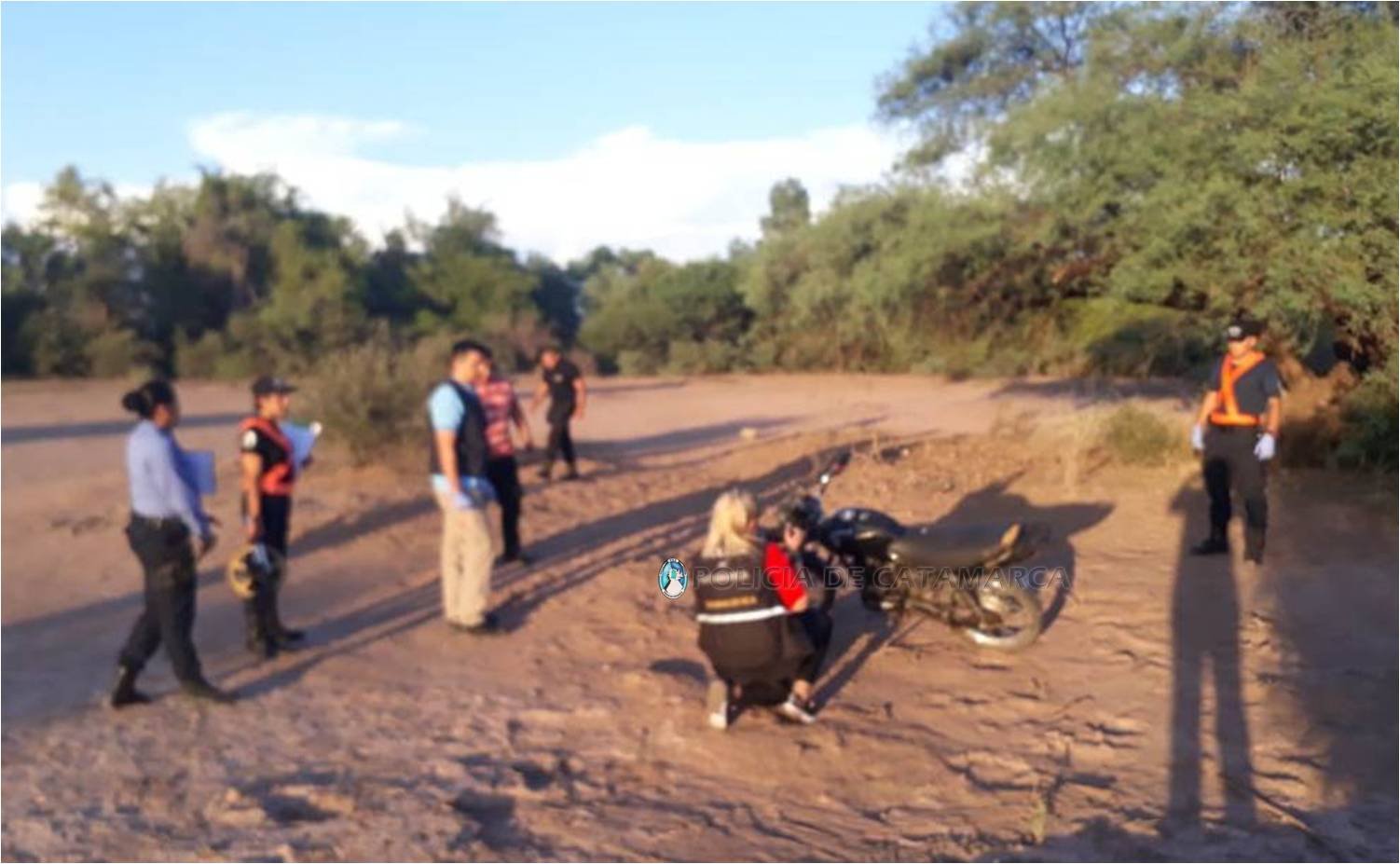 Policías recuperaron una motocicleta en Tinogasta
