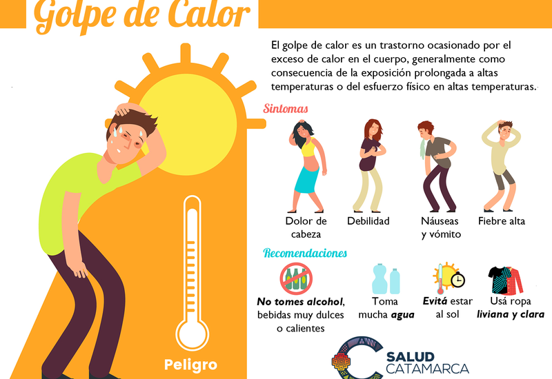 Recomendaciones para prevenir el golpe de calor