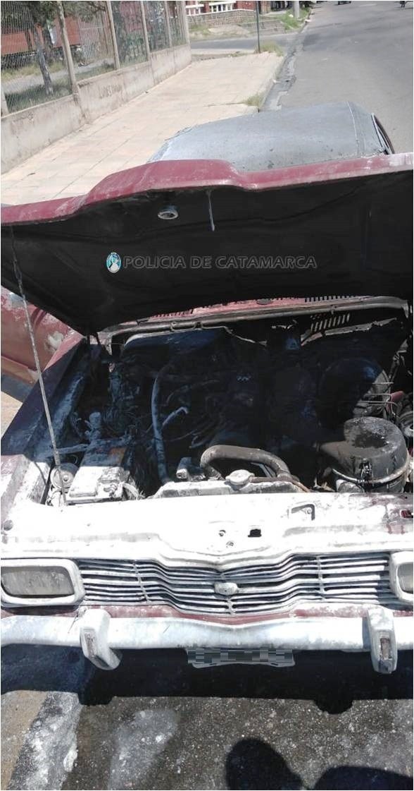 Se incendió un automóvil en la Capital