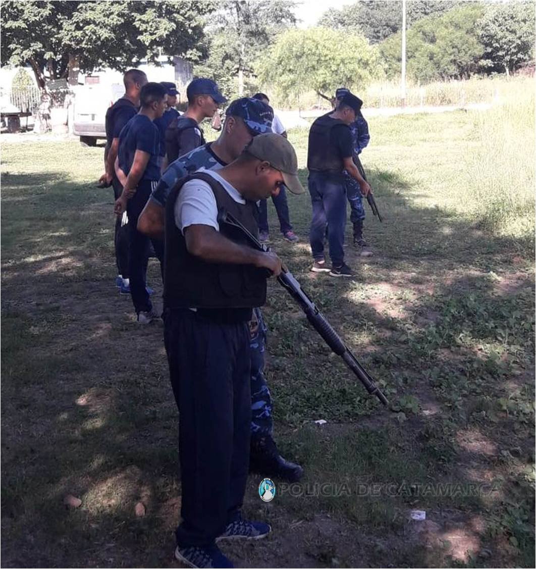 Continúan capacitando a Aspirantes a Agentes  de Policía en Santa Rosa