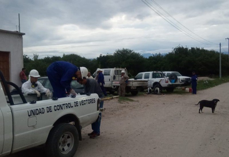 Operativo de Bloqueo por confirmación de caso de Dengue en Catamarca