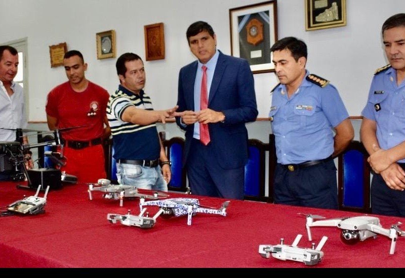 La policía de la provincia ya cuenta con una división de drones