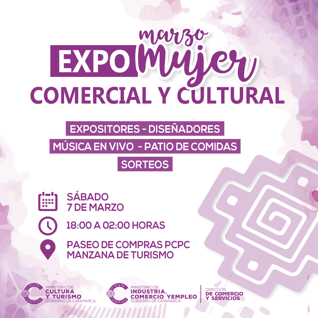 Expo comercial y cultural de la mujer