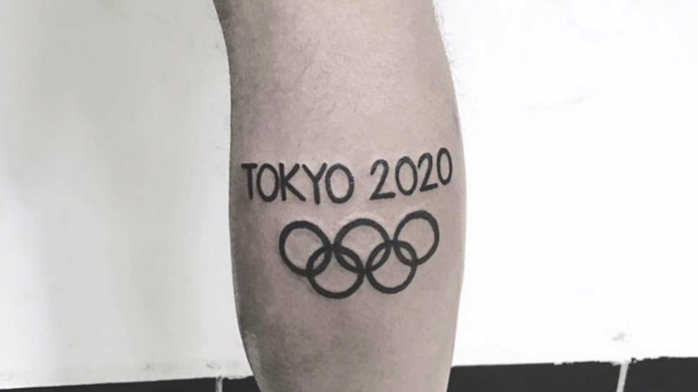 El atleta paraguayo Derlys Ayala se tatuó “Tokyo 2020” y ahora pospuso para 2021