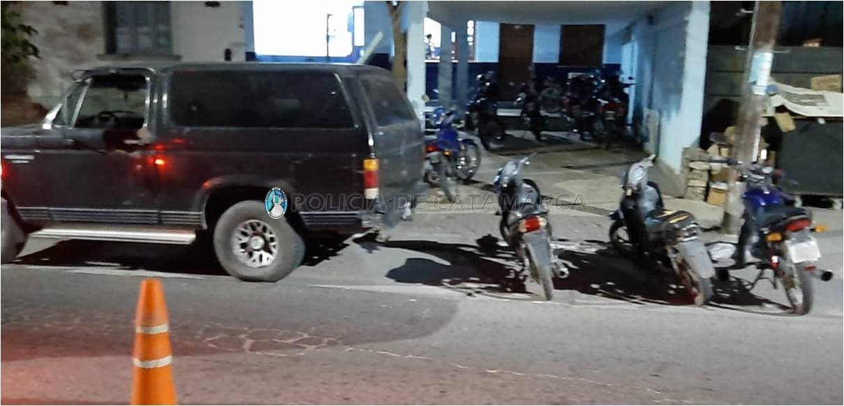 Operativo de control vehicular e identificación de personas en distintos sectores del Valle Central
