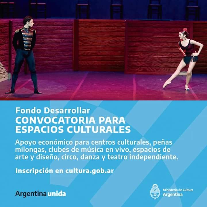 Fondo Desarrollar: apoyo económico para espacios culturales