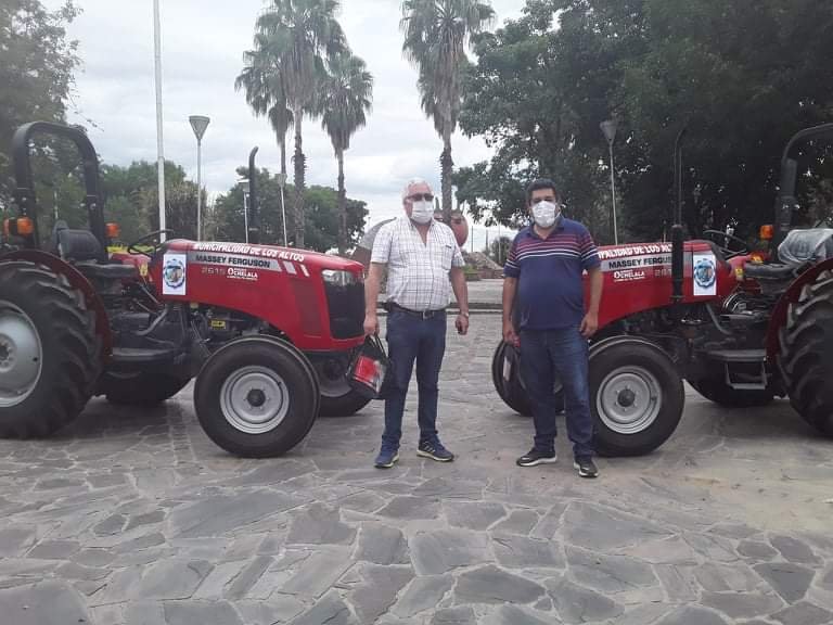 EL MUNICIPIO DE LOS ALTOS ADQUIRIÓ DOS NUEVOS TRACTORES.