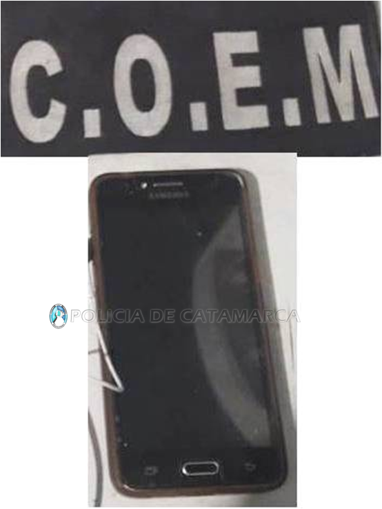 Recuperan un teléfono celular y detienen a un joven