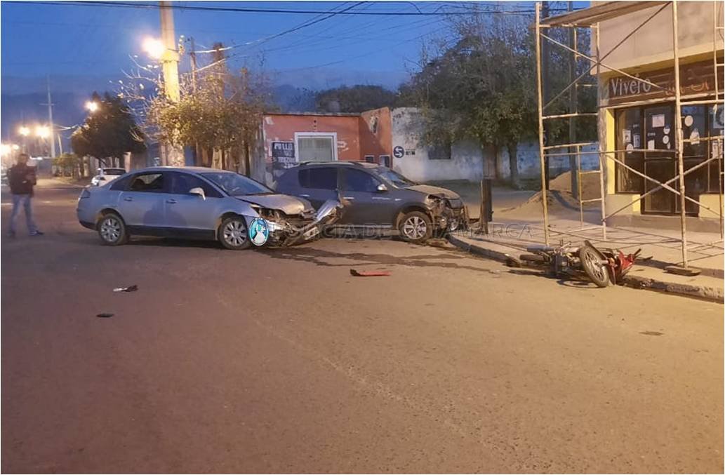 Choque múltiple en la zona sur de la Capital