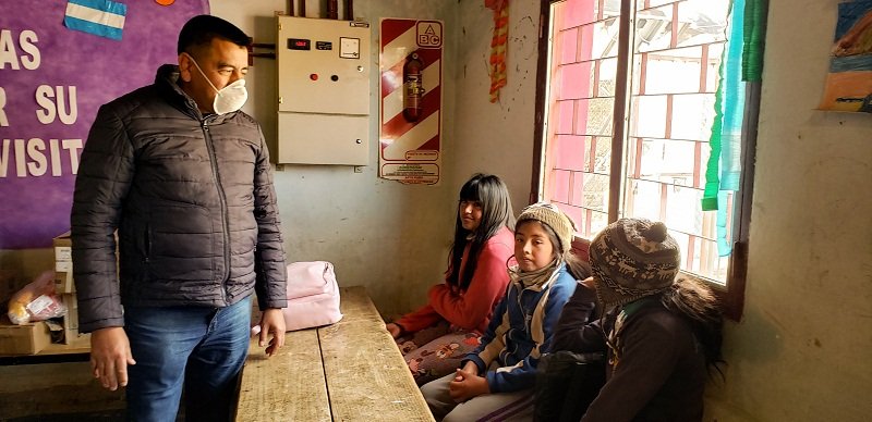 Continúa la recorrida por escuelas de período especial