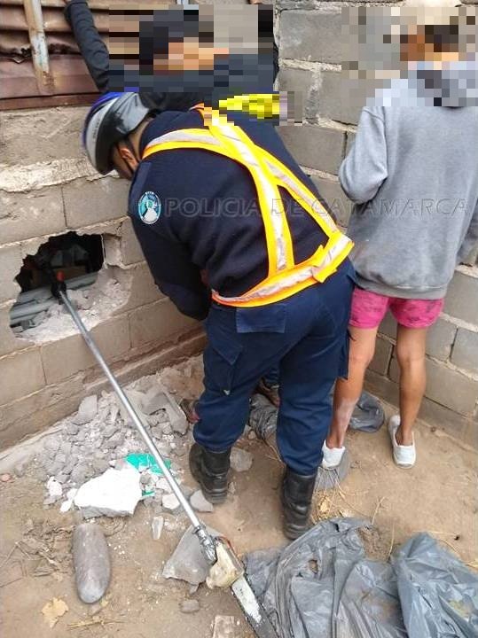 Recuperan elementos robados, resguardan a dos niños y demoran a un adolescente en la zona norte de la Capital