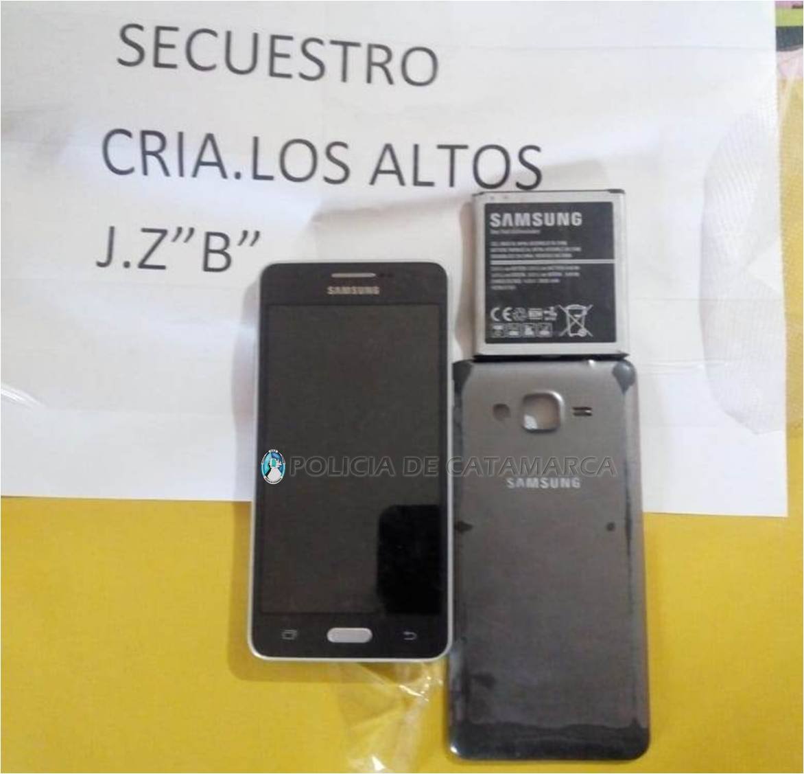 Aprehenden un hombre y recuperan un teléfono celular sustraído en Santa Rosa