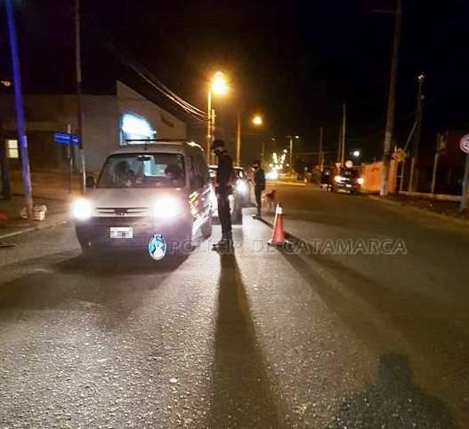 Operativos de control vehicular e identificación de personas en la Capital