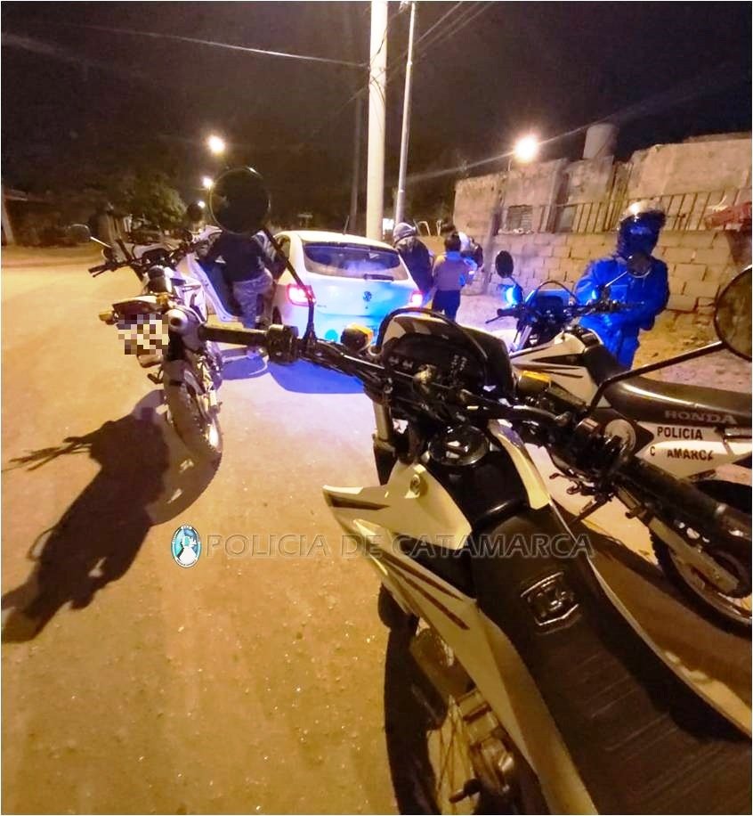 Operativos de control vehicular e identificación de personas en la Capital y Fray Mamerto Esquiú