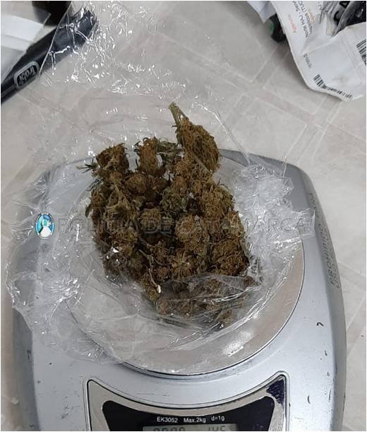 Secuestran Droga en la Capital