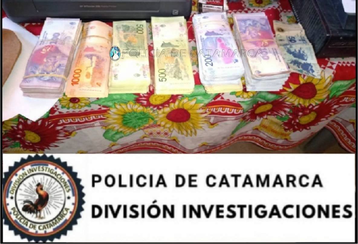 Recuperan una importante suma de dinero en efectivo, secuestran elementos probatorios y arrestan a una persona sospechada de un ilícito en Valle Viejo