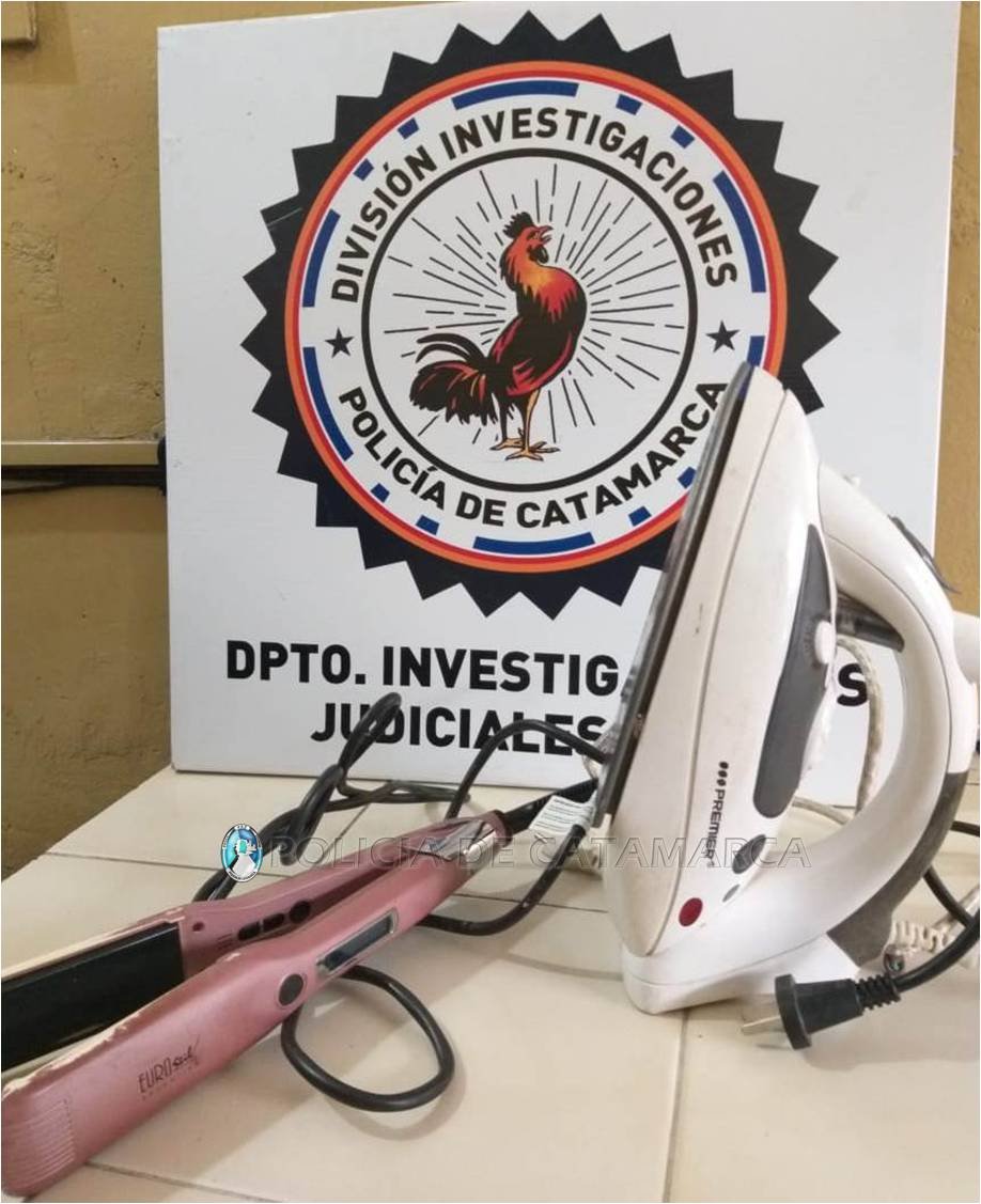 En Valle Viejo recuperan elementos sustraídos