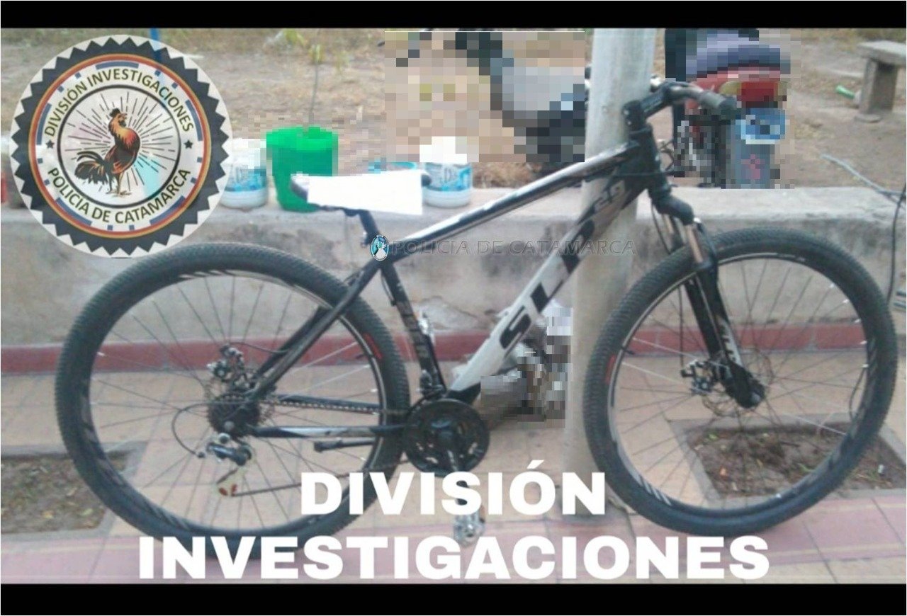 Recuperan una bicicleta sustraída