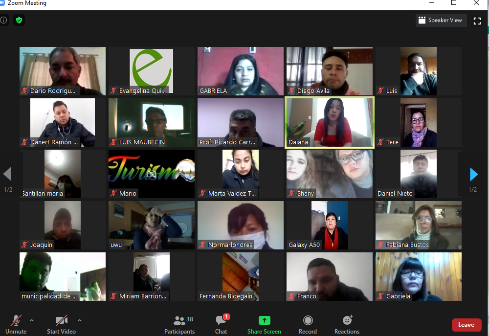 Reunión con referentes municipales de Cultura