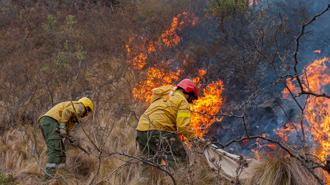 Brigadistas Y Baqueanos Logran Frenar El Avance Del Incendio En Ancasti