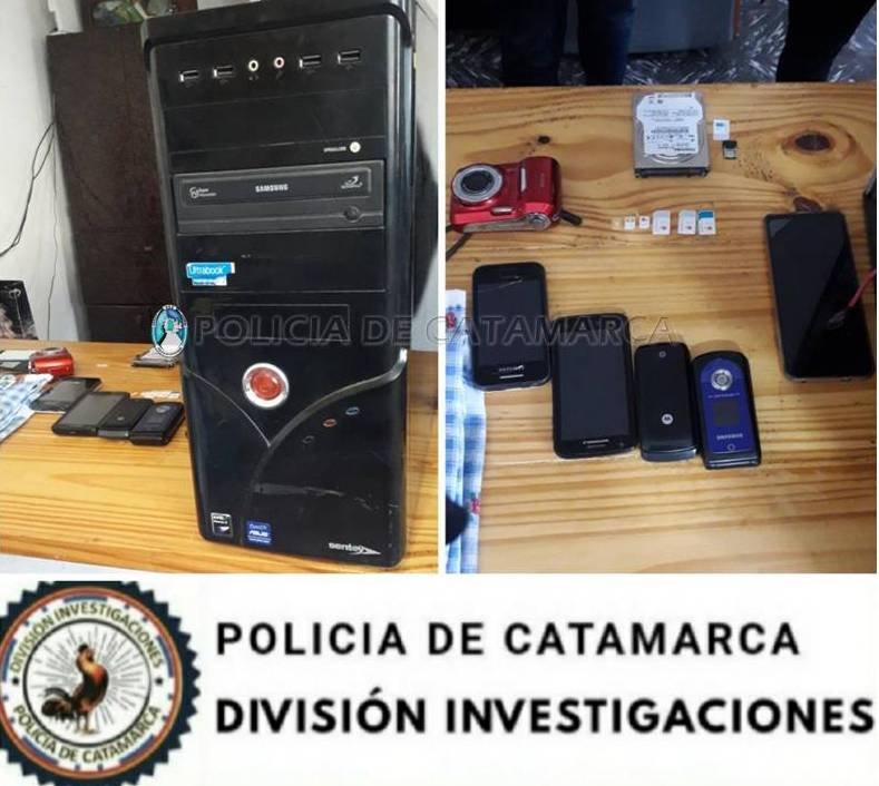 Tras un allanamiento secuestran elementos tecnológicos en la Capital