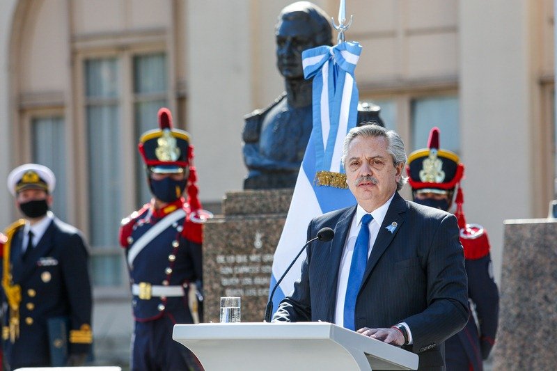 Fernández sobre San Martín: «Fue un hombre inmenso, inigualable y un modelo de conducta a seguir»