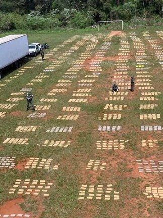 Secuestran más de 9 toneladas de marihuana en un camión que llevaba pollos en Misiones