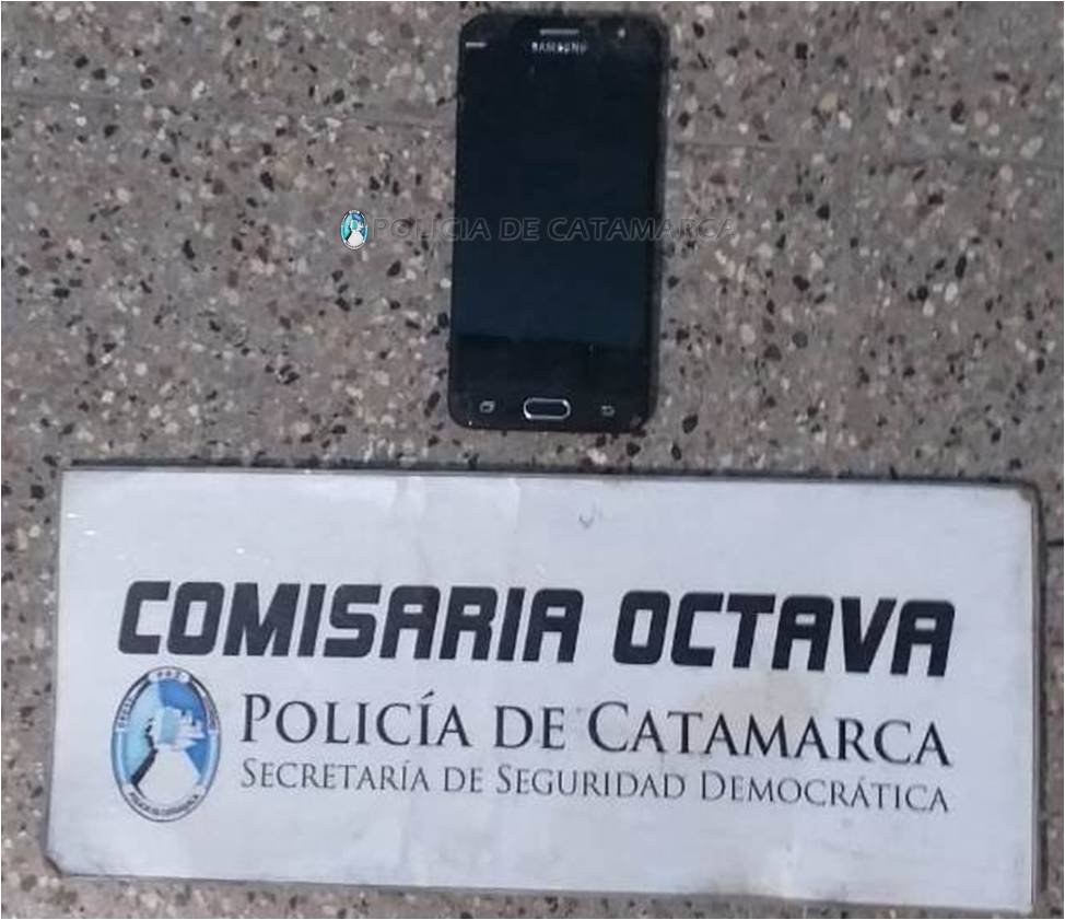 Recuperaron un teléfono celular sustraído en el sector norte de la Capital