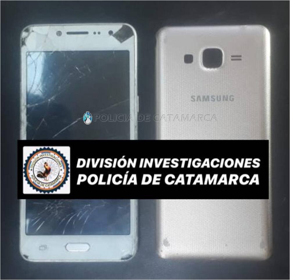 Tras un registro domiciliario recuperan un teléfono celular sustraído