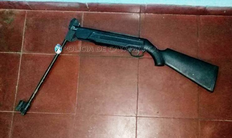 Aprehenden a un hombre sospechado de lesionar con un rifle de aire comprimido a un joven