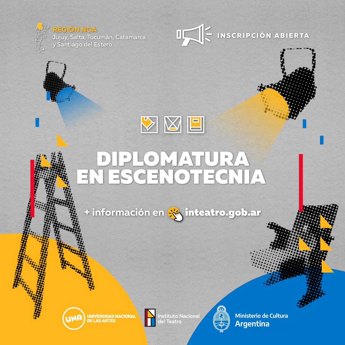 Diplomatura en Escenotecnia para técnicos teatrales del NOA