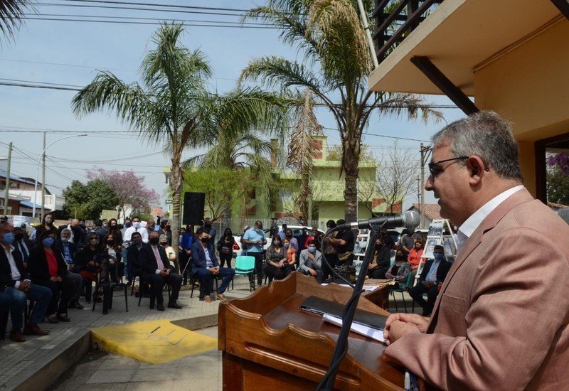 El gobernador Raúl Jalil recorrió el departamento Andalgalá