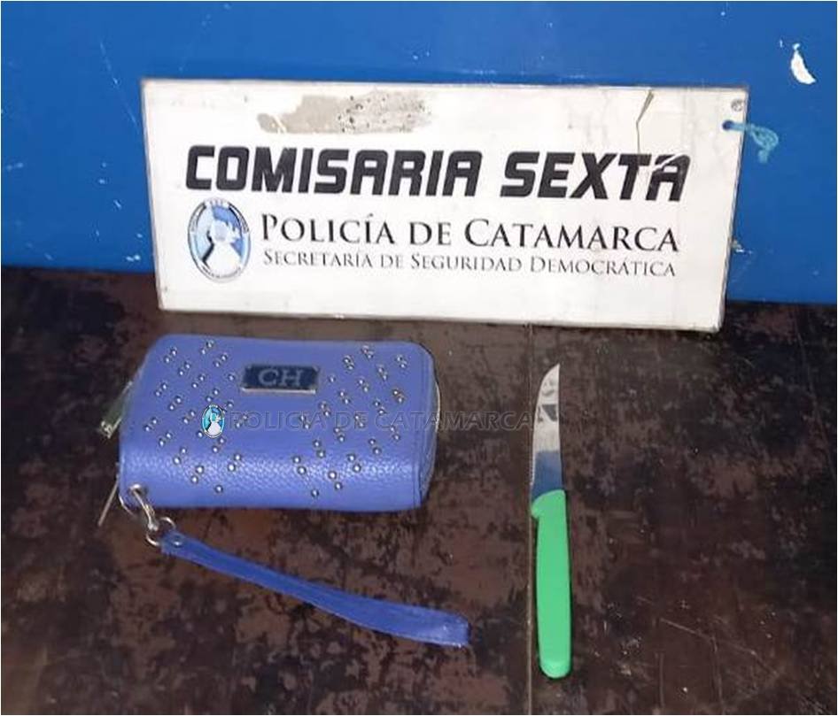 Aprehenden a un hombre y recuperan elementos sustraídos en la zona sur de la Capital