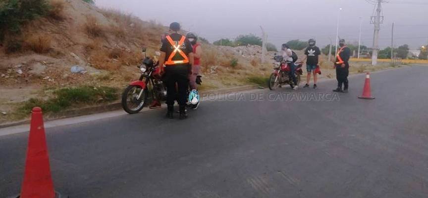 Operativo de control vehicular en la Capital