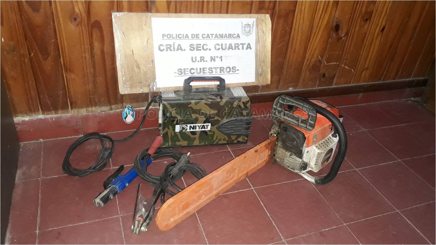 Policías aprehendieron a joven y recuperaron elementos sustraídos