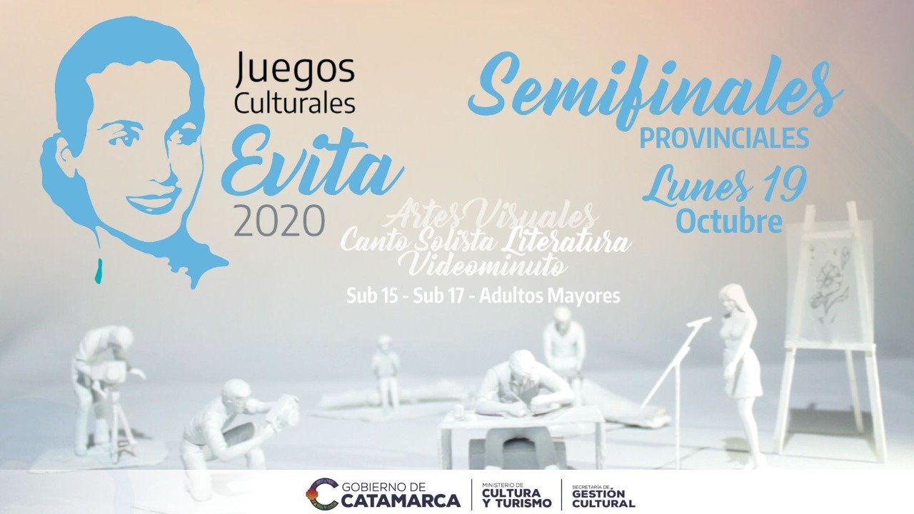 Llega la semifinal de los Juegos Culturales Evita