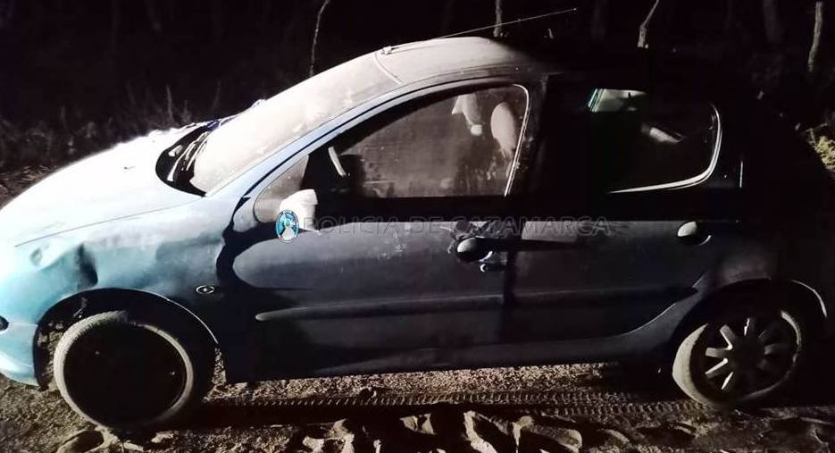 En Pomán recuperan un auto sustraído y arrestan a un joven