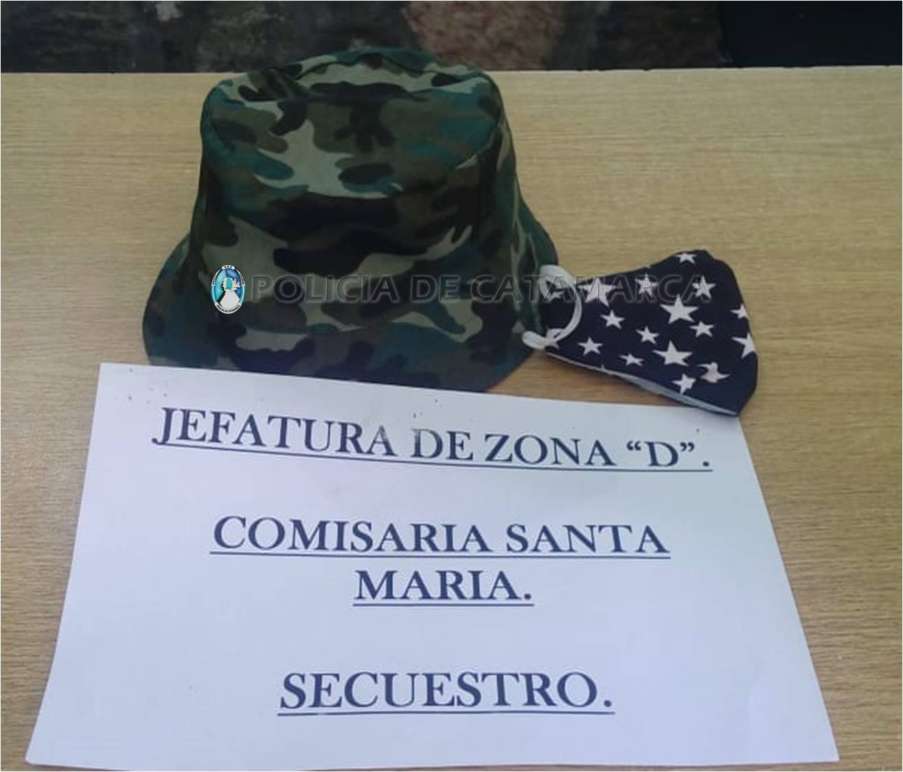 Aprehenden a un joven en Santa María